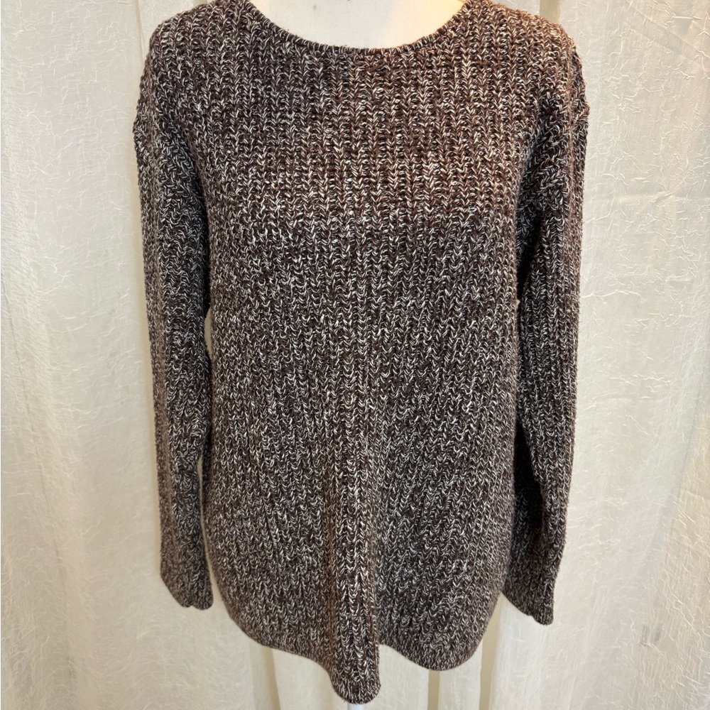 Abercrombie & Fitch Adirondack Trail speckled Ramie/Cotton Sweater Unisex M